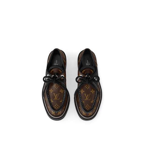 louis vuitton beaubourg platform derby shoes